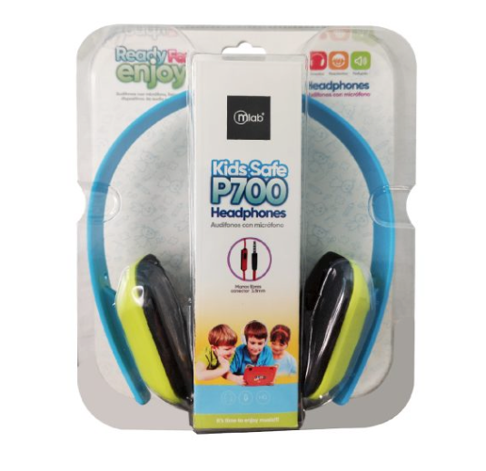 Audífonos Para Niños Microlab P700 Celeste – imagen 5