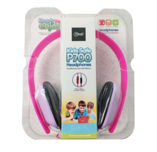 Audífonos Para Niños Microlab P700 Rosado – imagen 5