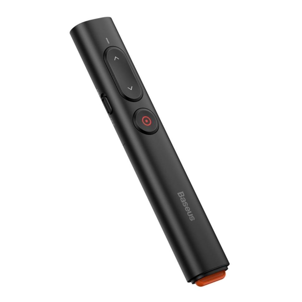 Presentador Inalámbrico Laser Baseus Orange Dot Negro – imagen 2