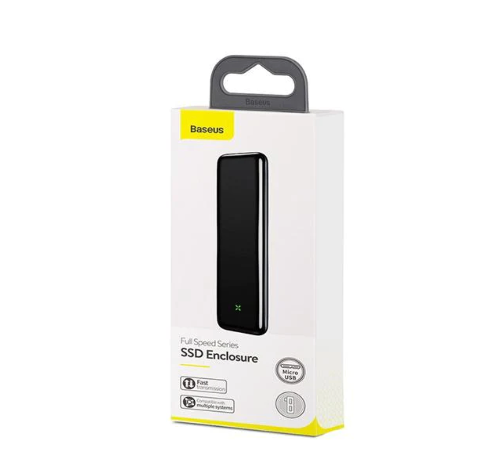 Cofre Disco SSD Full Speed Tipo C Gen 1 Baseus Gris – imagen 2