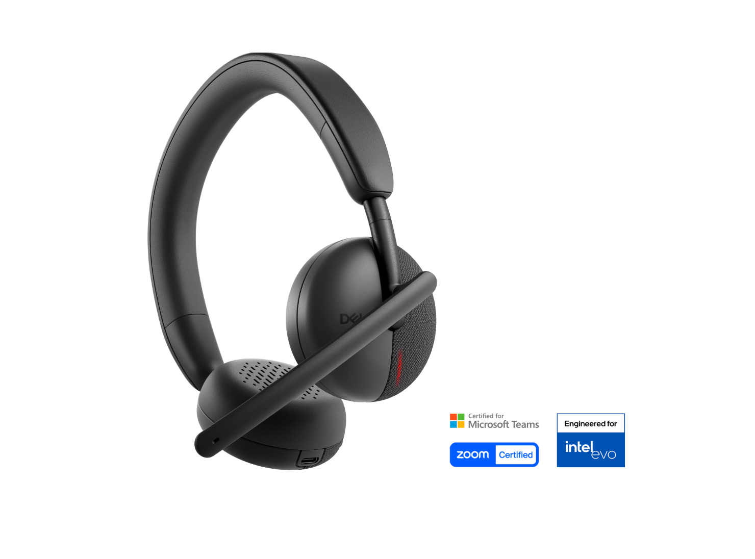 Audifonos Bluetooth Dell Micrófono Wl3024 Mic Negro – imagen 2