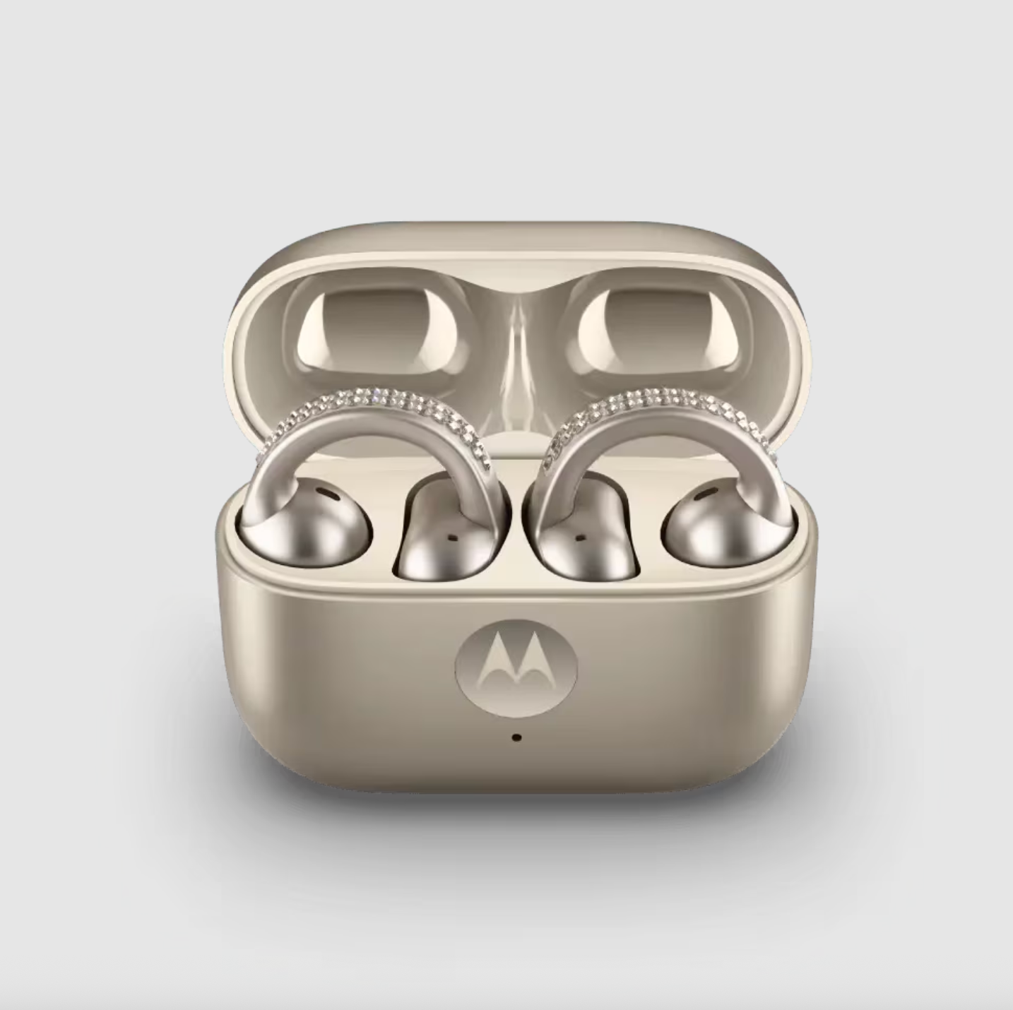 Audifonos Bluetooth Motorola Moto Buds Loop By Swarovski Dorado – imagen 2