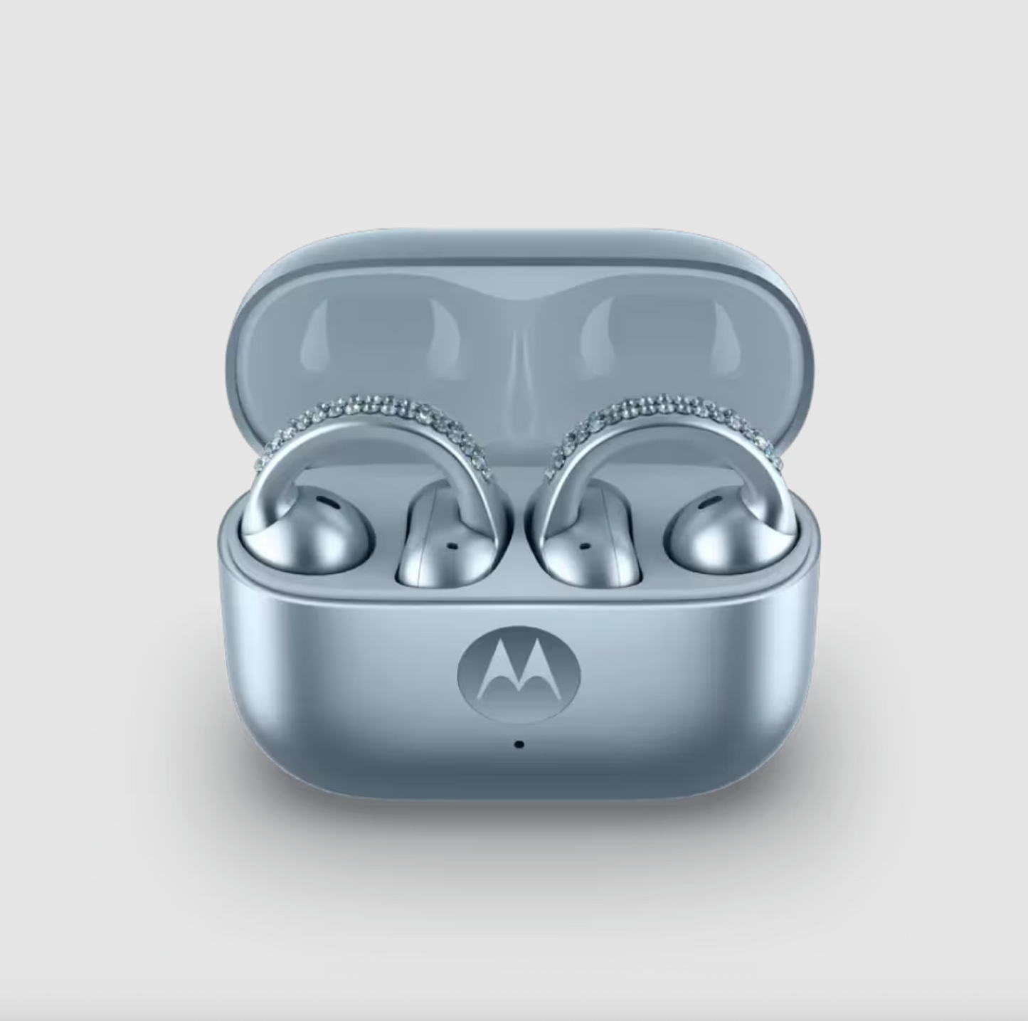 Audifonos Bluetooth Motorola Moto Buds Loop By Swarovski Azul – imagen 2