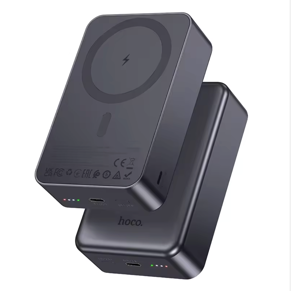 Powerbank Carga Rapida Hoco J160b Magsafe 20000 Mah Negro