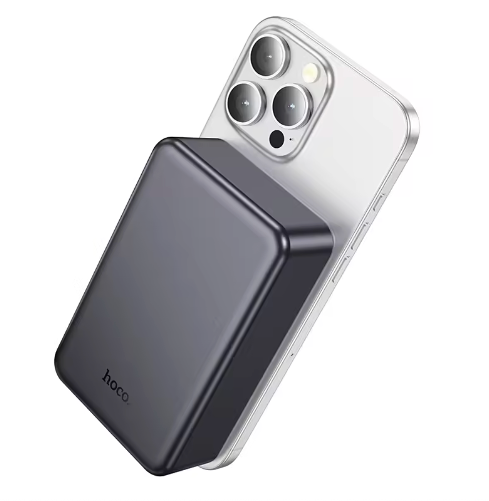 Powerbank Carga Rapida Hoco J160b Magsafe 20000 Mah Negro – imagen 2
