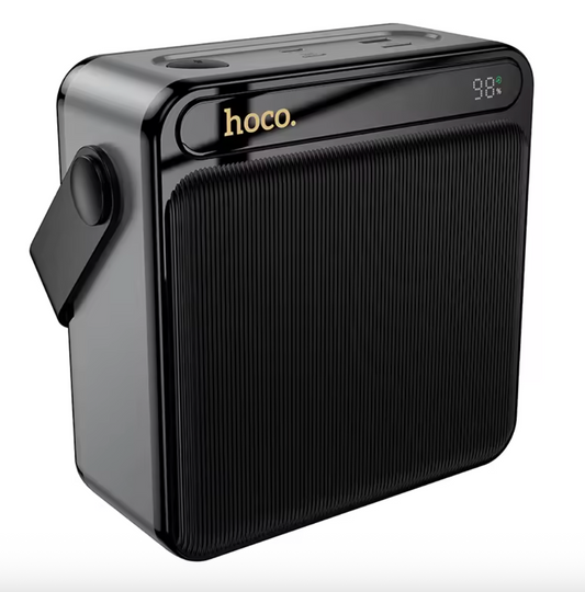 Powerbank Carga Rapida Hoco J161 Linterna 80000 Mah Negro