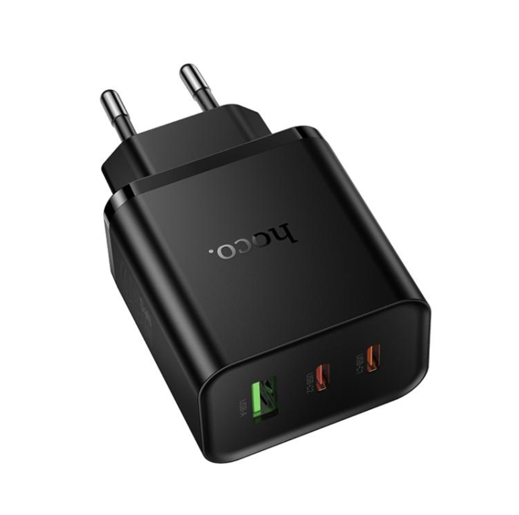 Cargador Carga Rapida Hoco N75 de 65w Negro – imagen 2