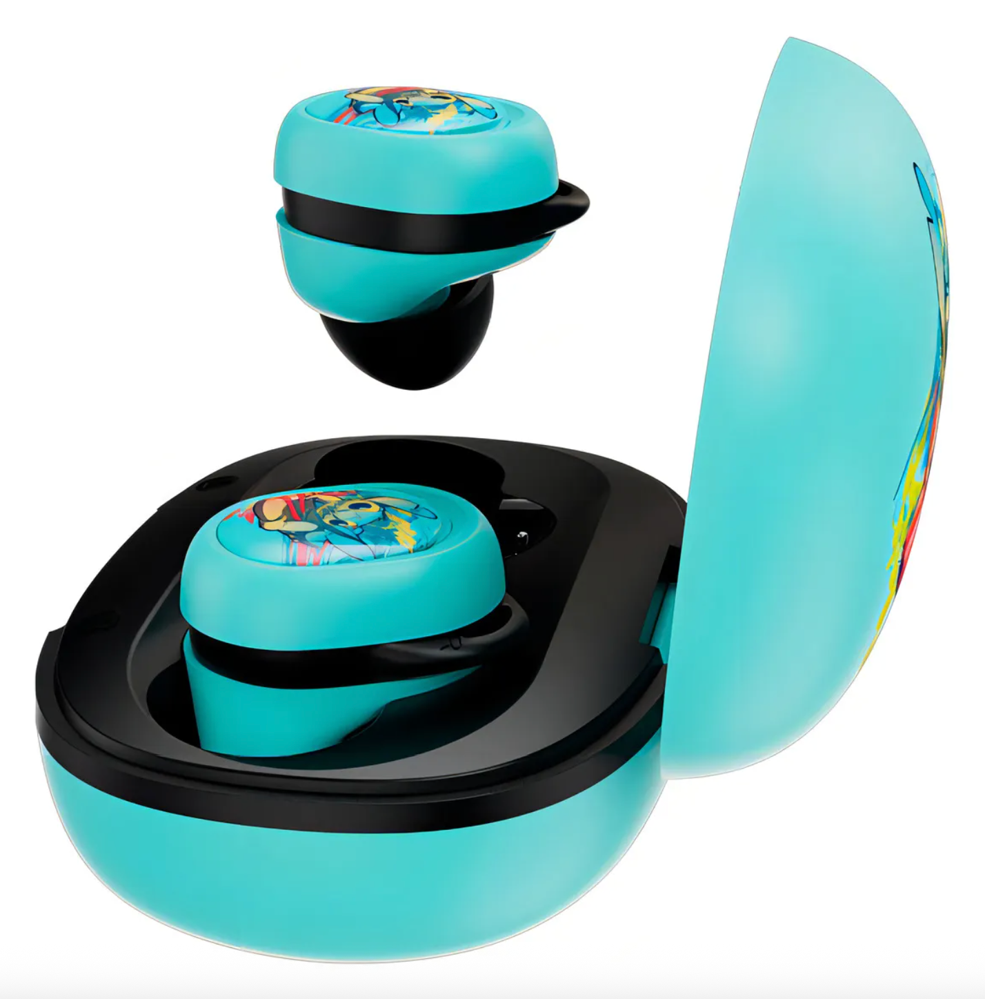 Audífonos In Ear Bluetooth Disney Stitch Tws Azul – imagen 2