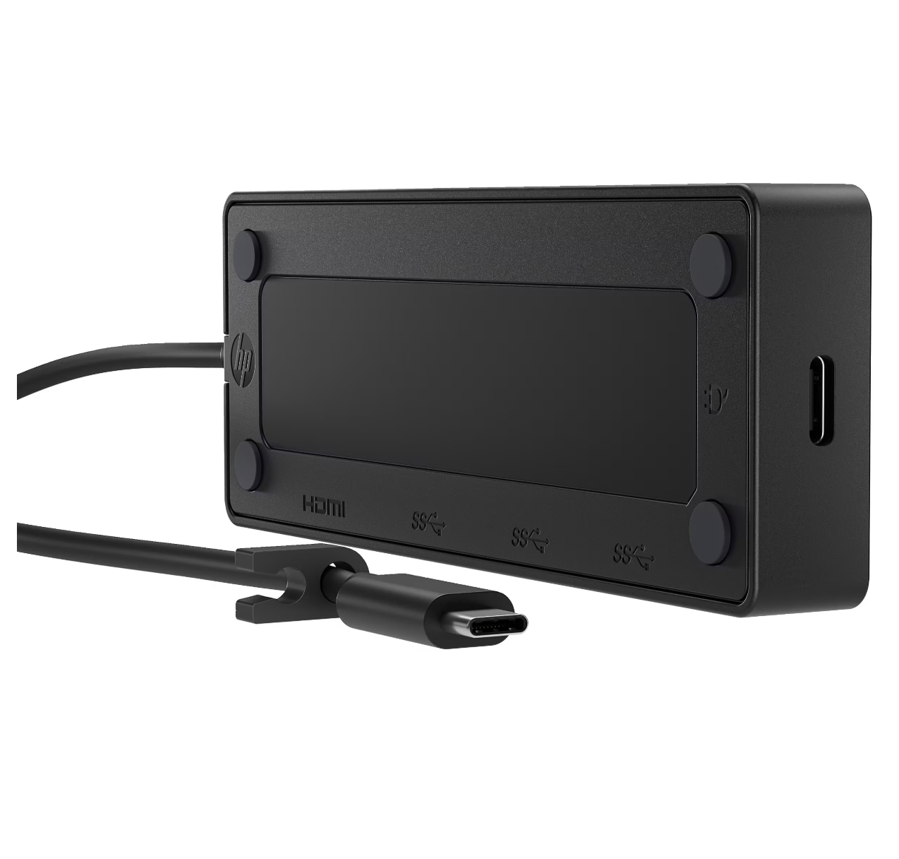 Adaptador Hub Travel Hp G3 Tipo C 5 en 1 Negro – imagen 3