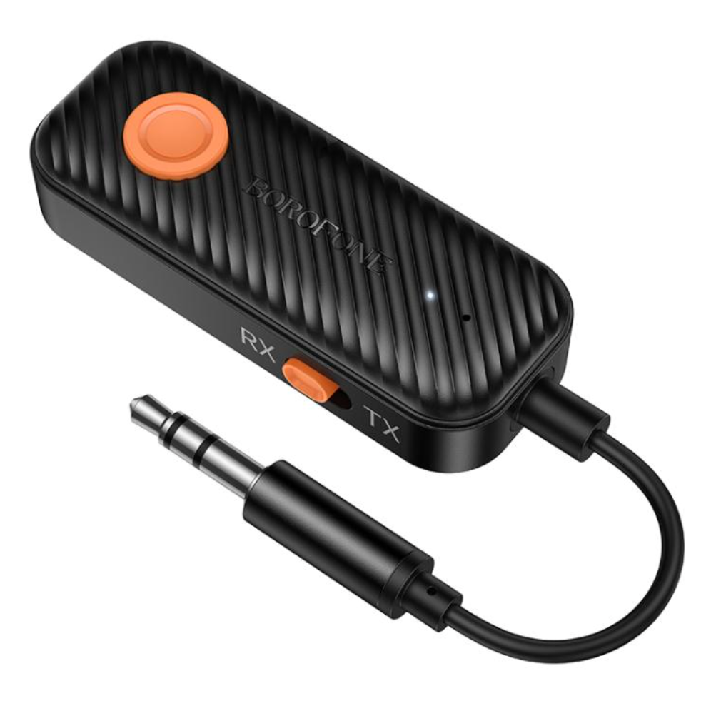 Receptor Transmisor De Audio Bluetooth Borofone Bc62 Aux Negro – imagen 2