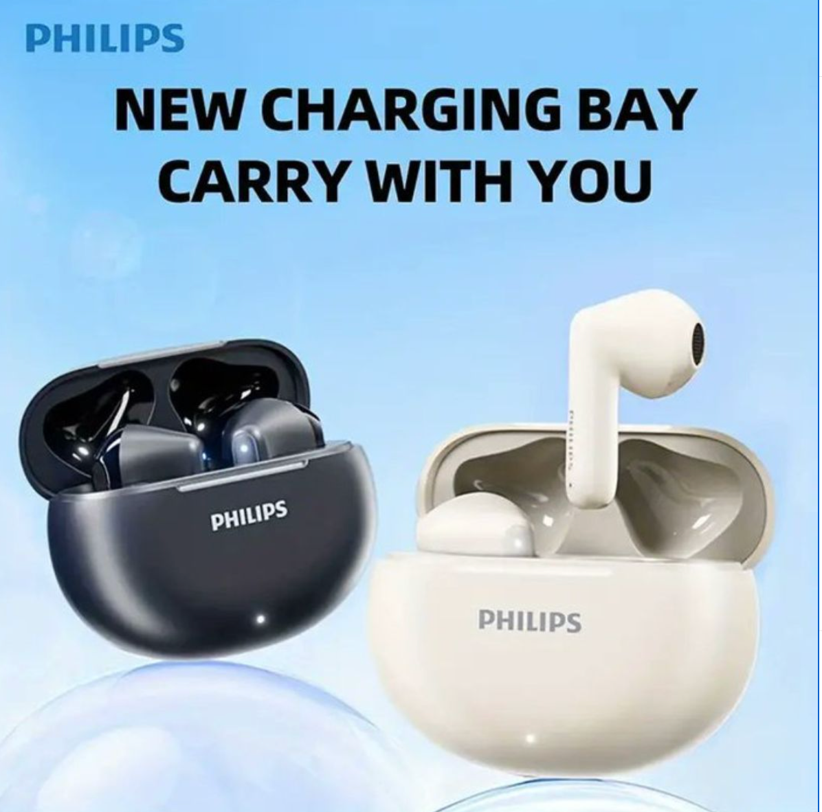 Audífonos In Ear Bluetooth Philips Tat1199 Blanco – imagen 2