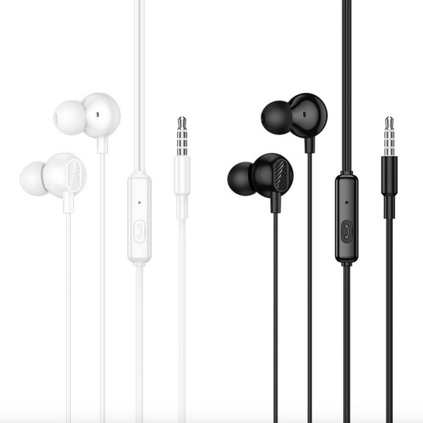 Audífonos In Ear Hoco M117 Con Gomita 3.5mm Negro – imagen 2