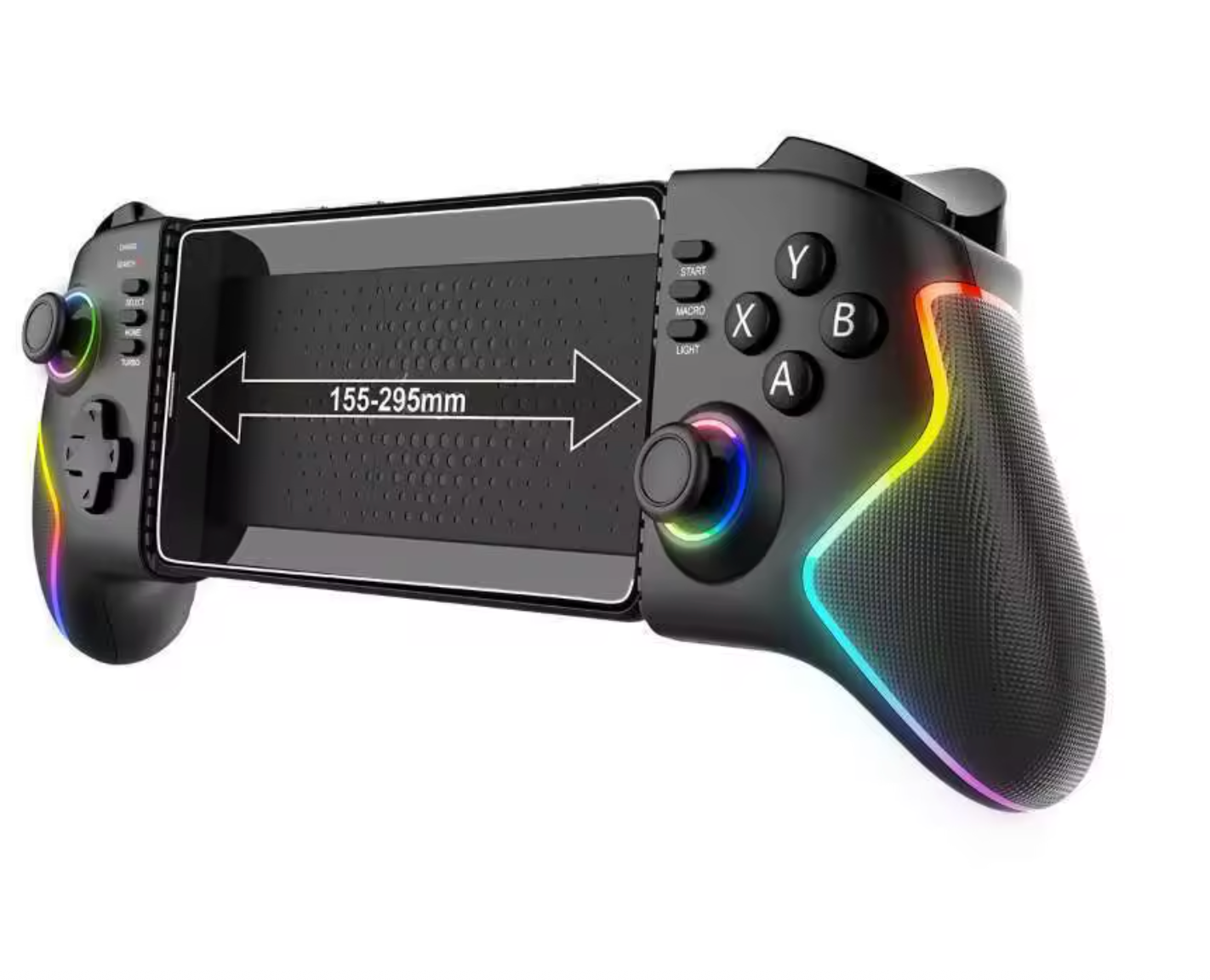 Control Joystick Ipega Pg-9122 Rgb Para Android Ios Switch Pc Ps4 Ps3 Negro – imagen 5