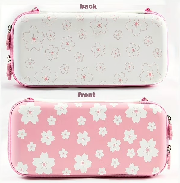 Bolso Estuche Protector Para Nintendo Switch / Oled Dual Rosa