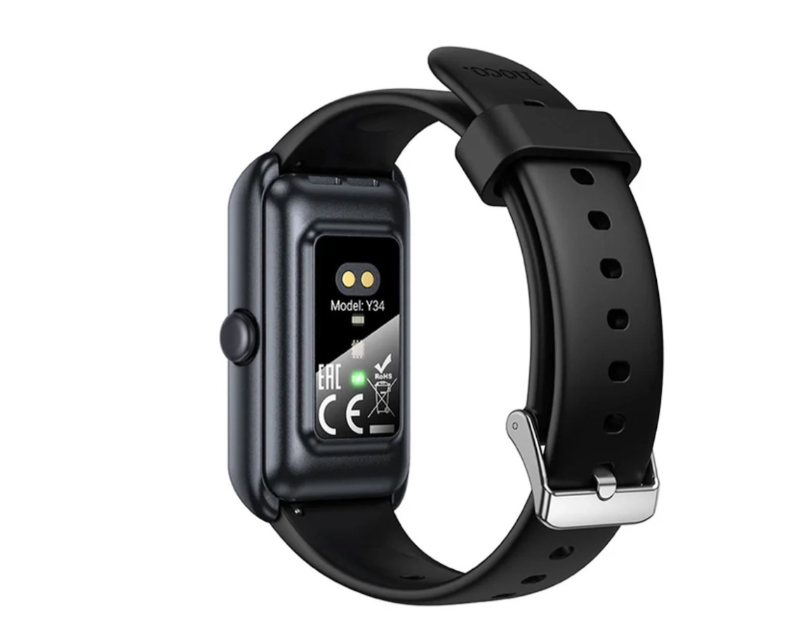 Smartwatch Deportivo Hoco Y34 Pantalla 1.47" Bluetooth 5.3 IP67 Negro - vista 2