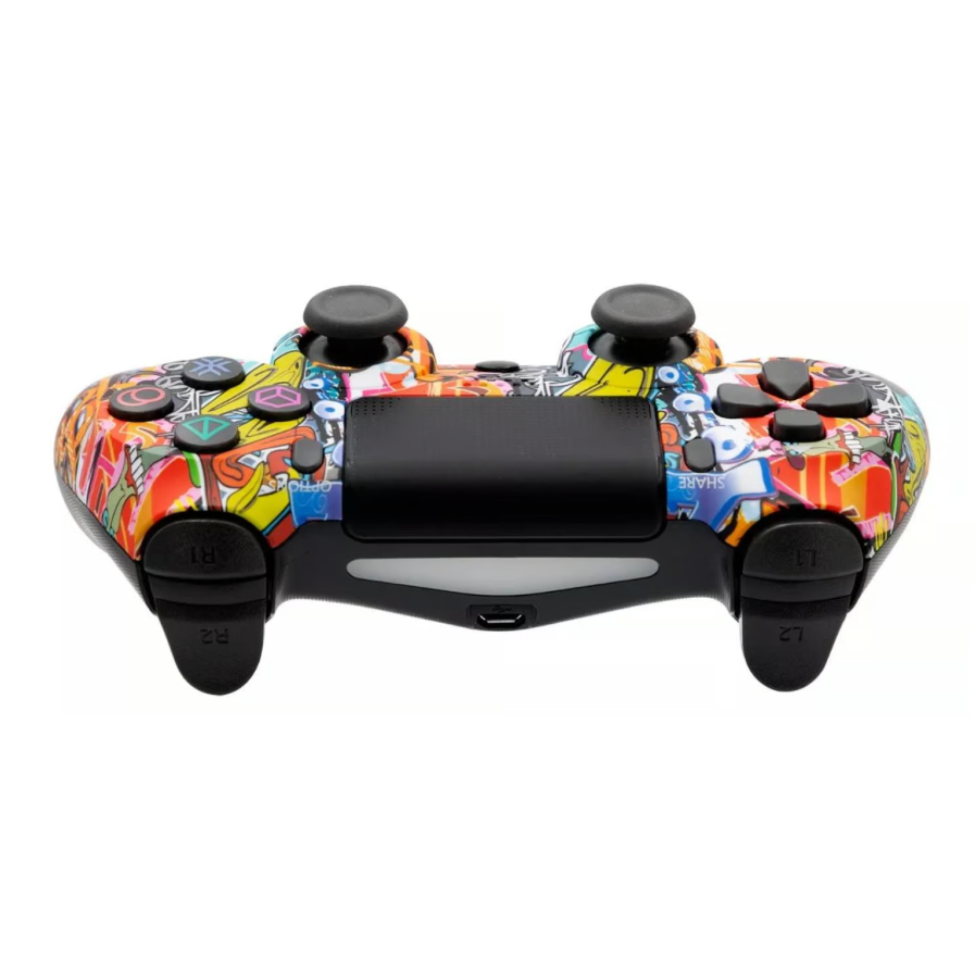 Control Inalambrico Ps4 Monster Double Shock Sticker – imagen 2