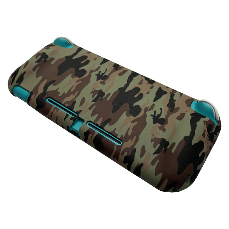 Carcasa Protectora Silicona Nintendo Switch Lite Camuflado – imagen 2