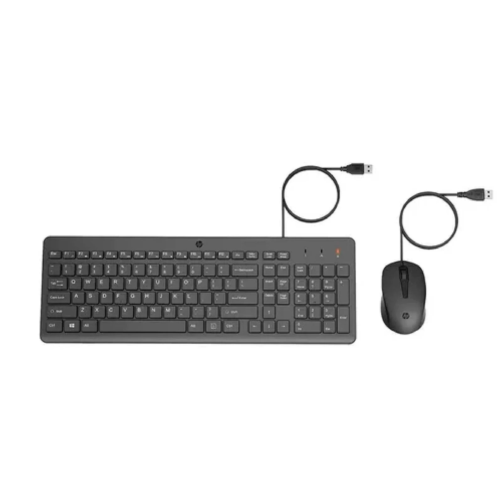 Kit Teclado + Mouse Alambrico Hp 150 (240J7AA) Negro – imagen 2