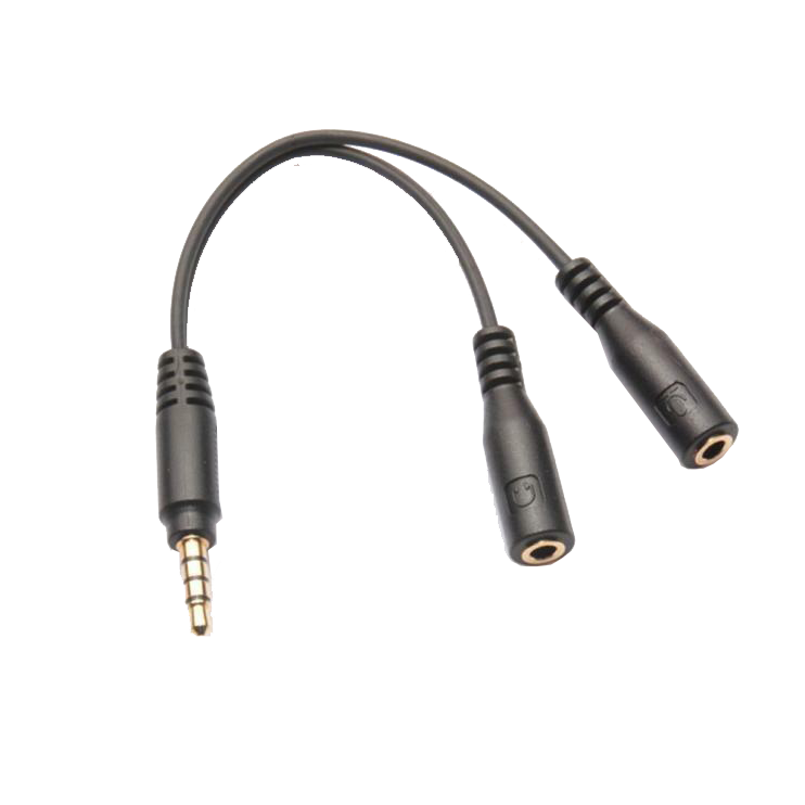 Adaptador Havit Conector Divisor De 3.5mm Audifonos Y Micrófono – imagen 4