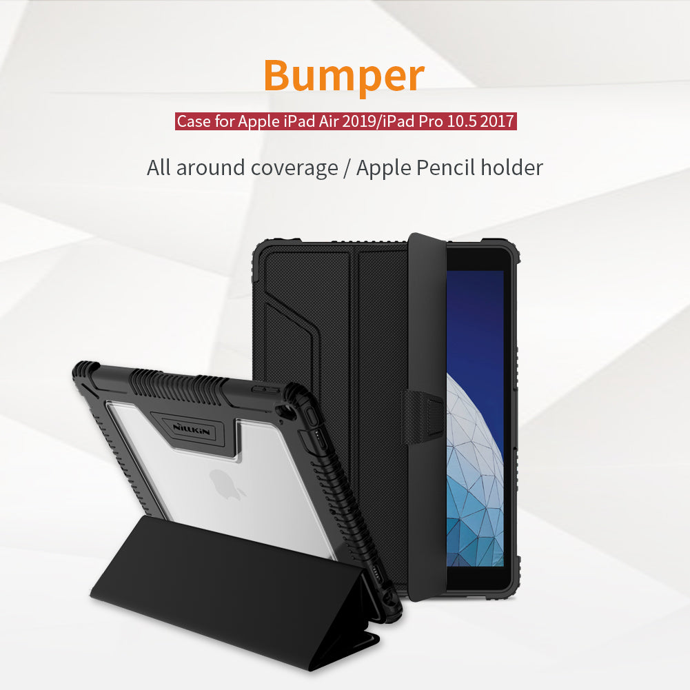 Apple Ipad Air 2019 Bumper Leather Carcasa Flip Premium – imagen 7