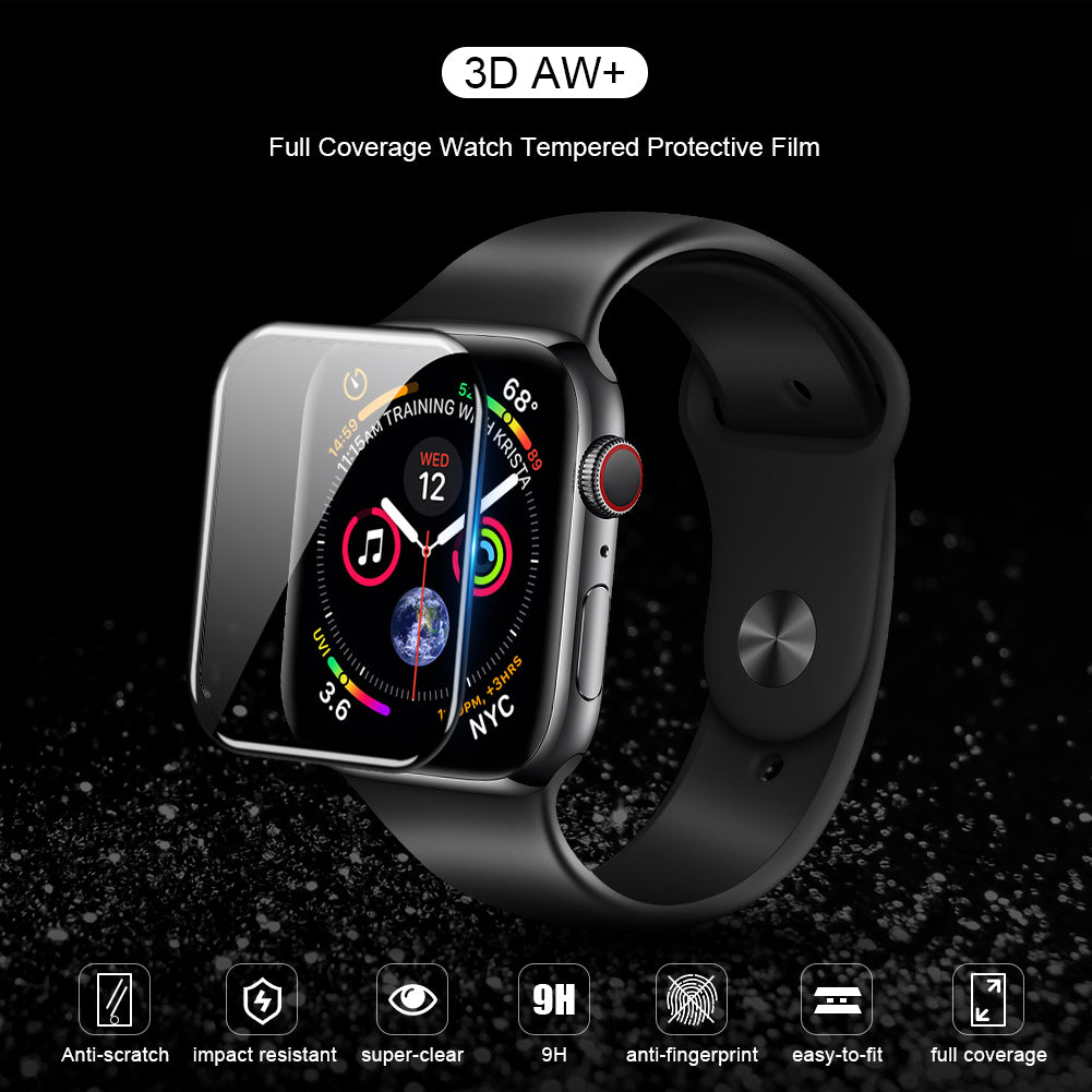Apple Watch 42mm Vidrio Premium Nillkin Curva Negro – imagen 3