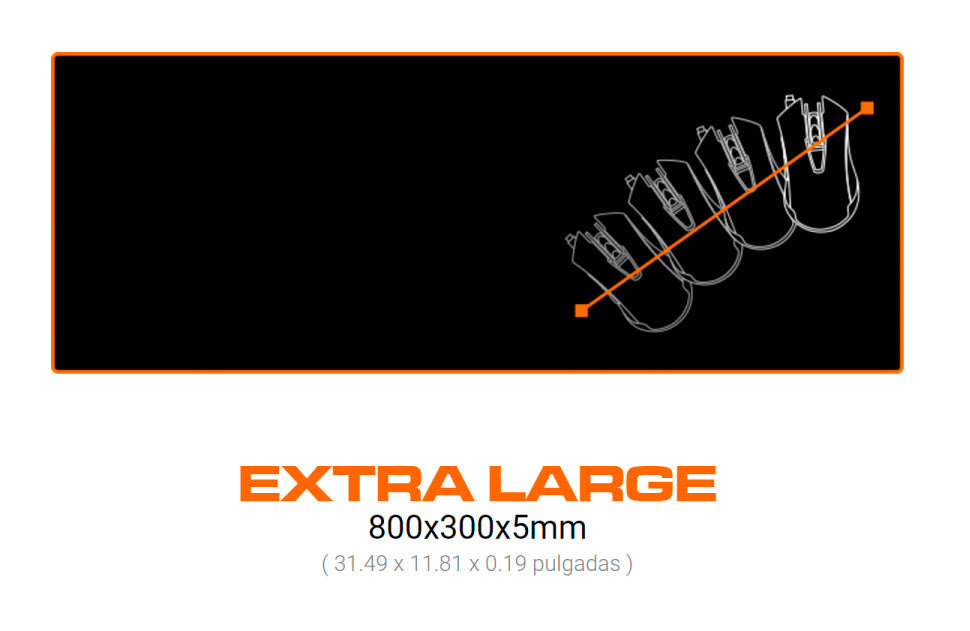 Mousepad Gamer Cougar Arena Extra Largo Negro – imagen 3