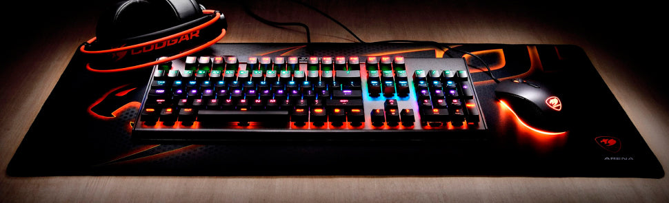 Mousepad Gamer Cougar Arena Extra Largo Negro – imagen 2