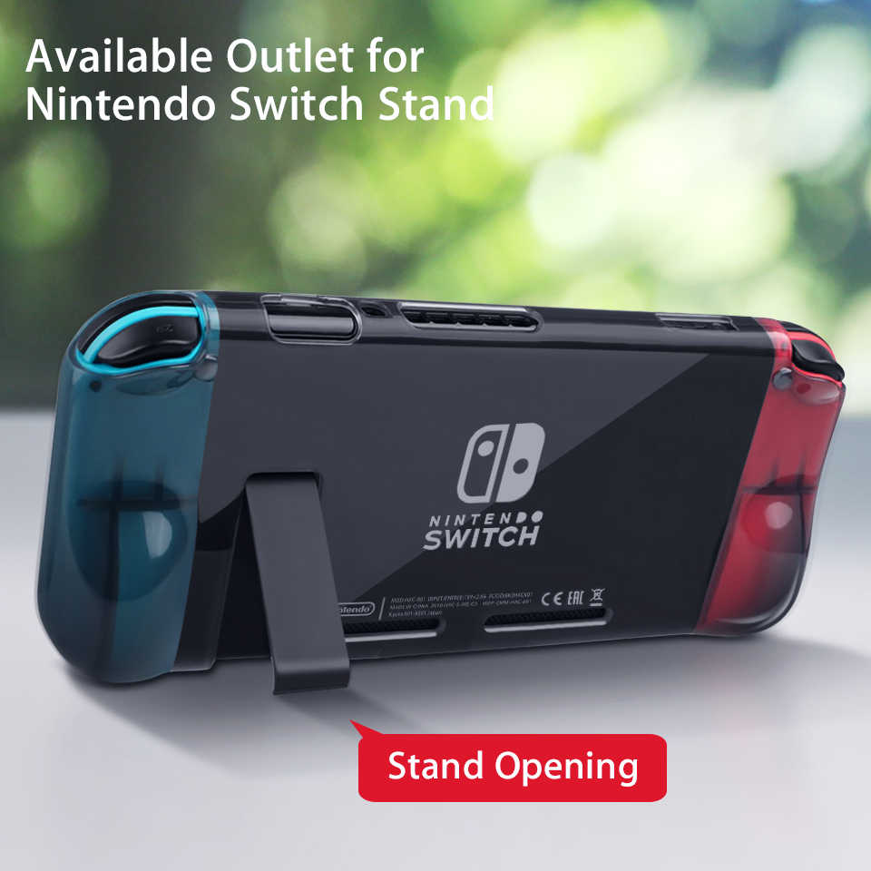 Carcasa Protectora Tpu Nintendo Switch Xinhua Tong Transparente – imagen 2