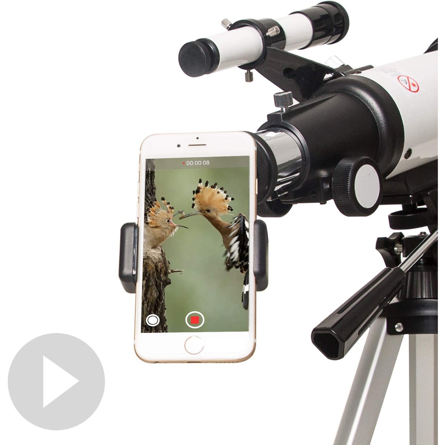 Telescopio Astronomico Dblue 70400 70x400mm Negro – imagen 5
