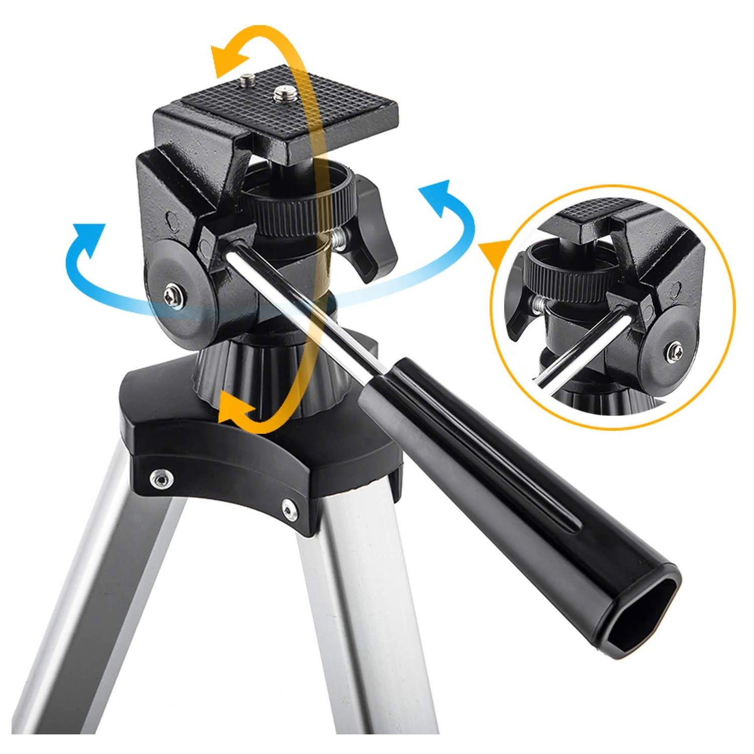 Telescopio Astronomico Dblue 70400 70x400mm Negro – imagen 4