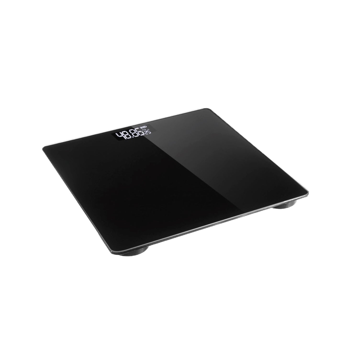 Pesa Personal Digital Vidrio Templado 180kg Dblue Dbpdws39 Negro – imagen 2