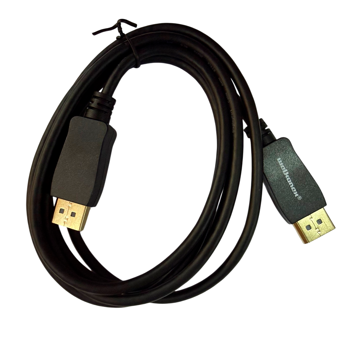 Cable Displayport a Displayport 1,8 Metros Welkonex Negro