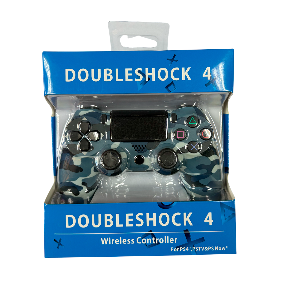 Control Joystick Inalámbrico Ps4 Doubleshock Camuflado Azul – imagen 2