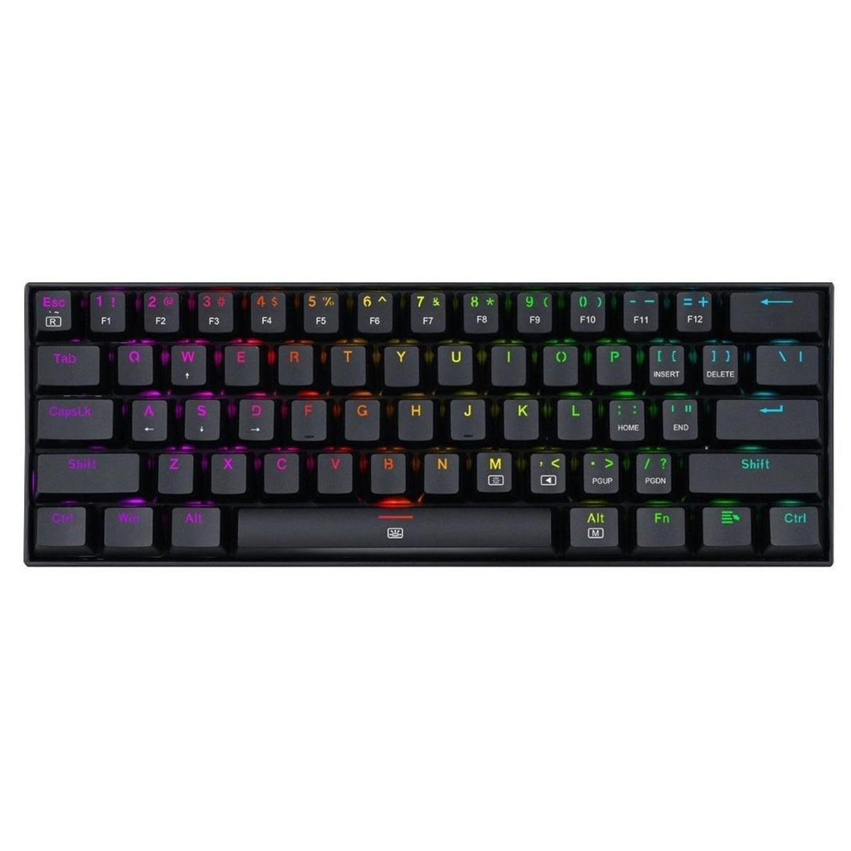 Teclado Gamer Mecanico Redragon Dragonborn K630 Rgb Negro