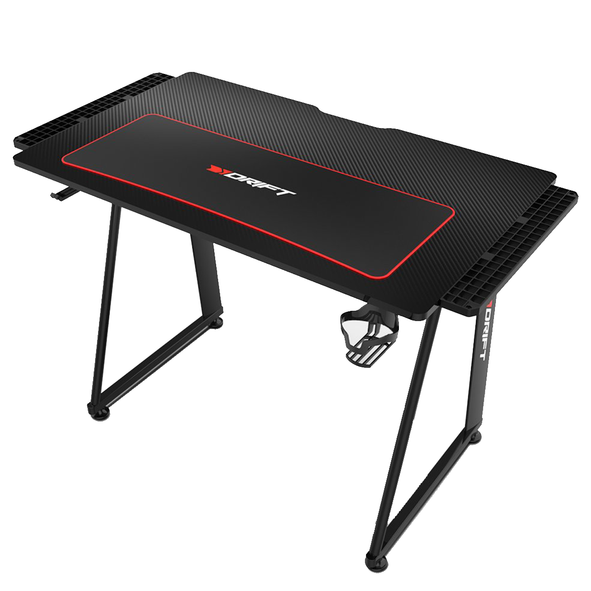 Escritorio Gamer Drift Dz-75 + Mousepad Xl Negro