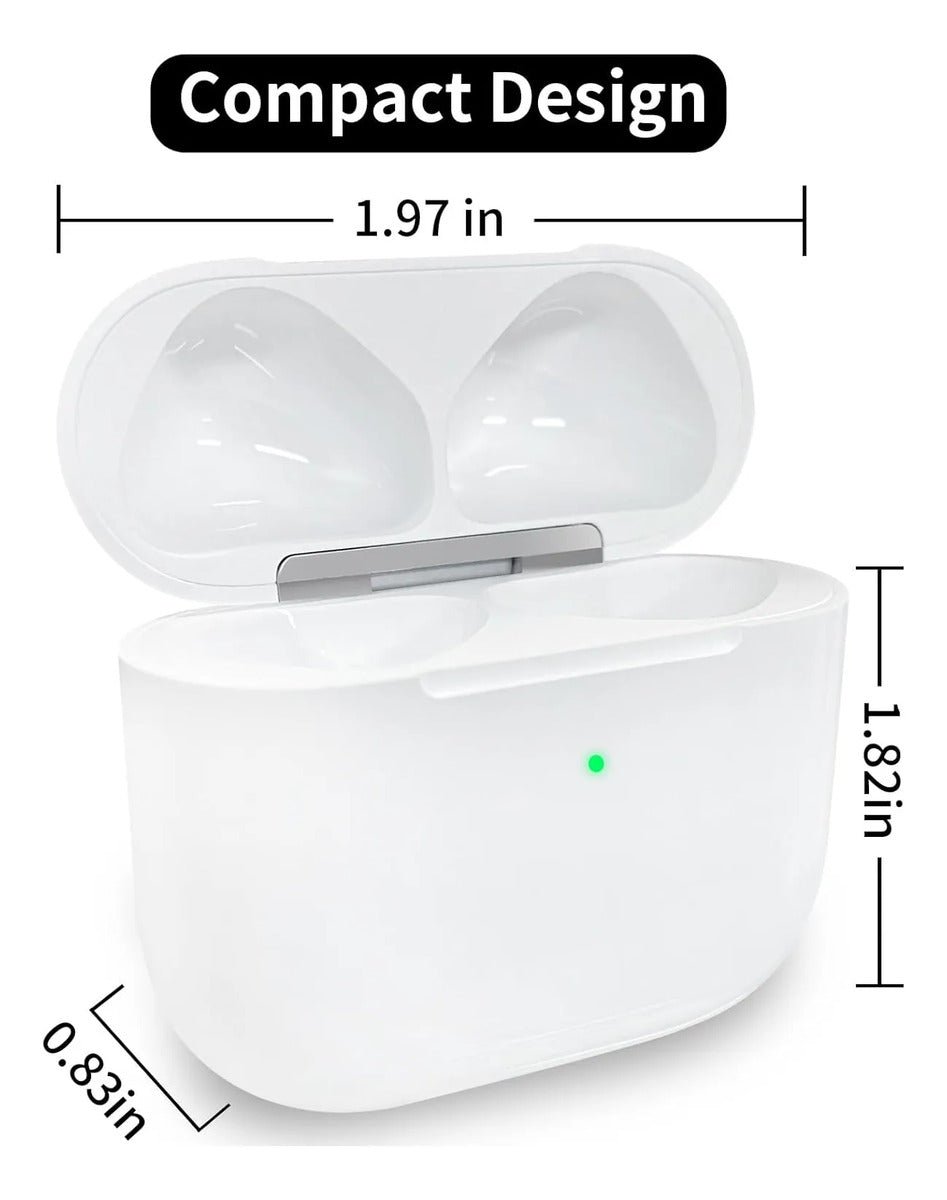 Estuche De Carga Compatible Para Airpods 3ra Generacion Blanco – imagen 3
