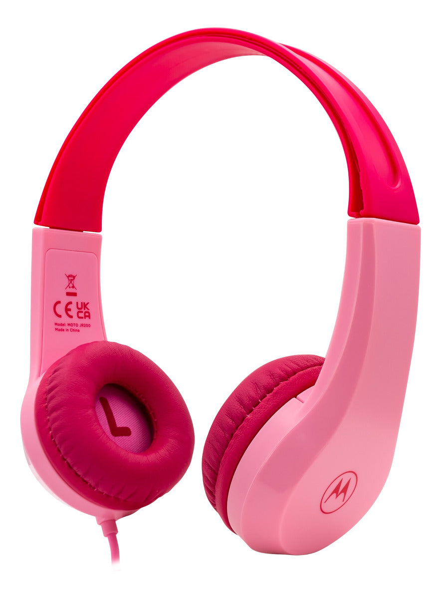 Audífonos Para Niños Motorola Moto Jr 200 Rosado – imagen 4