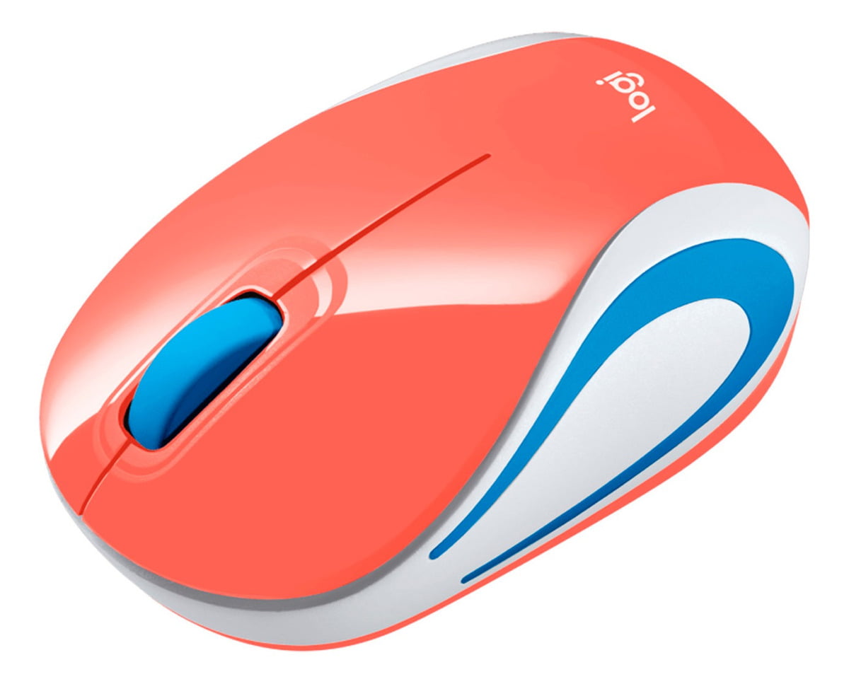 Mouse Inalambrico Logitech Mini M187 Coral – imagen 4