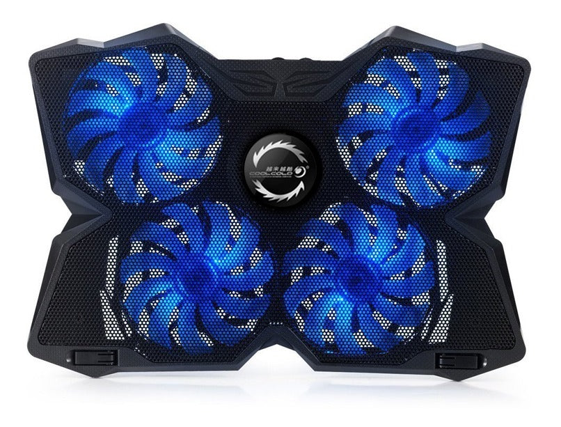 Ventilador Notebook Gamer Cool Cold Hasta 17' K25 Negro – imagen 4