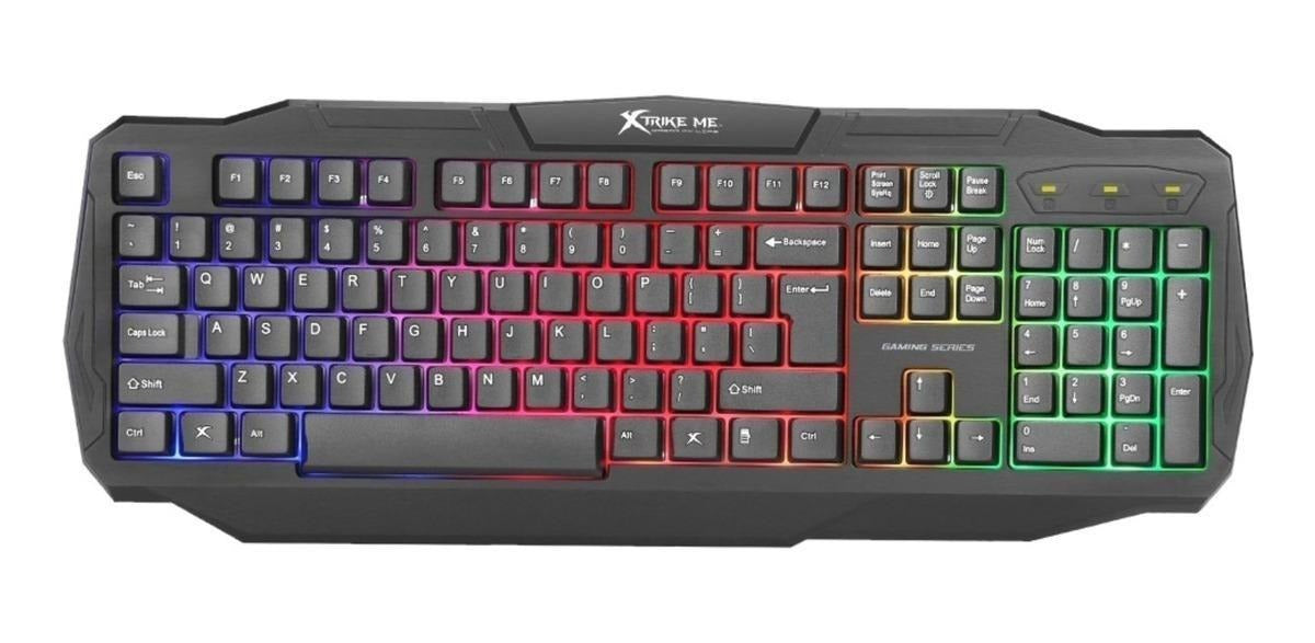 Kit Gamer Xtrike Me 4 En 1 Cm-406 Teclado Mouse Audífono Pad – imagen 6