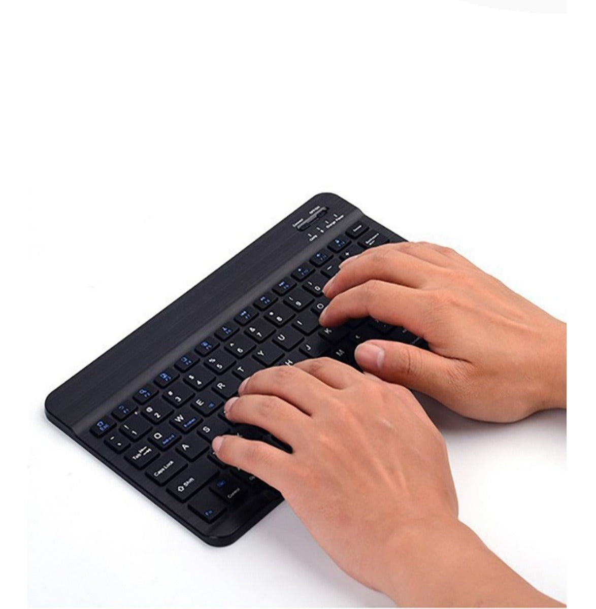 Teclado Bluetooth Recargable 10 Pulgadas Español Negro – imagen 4