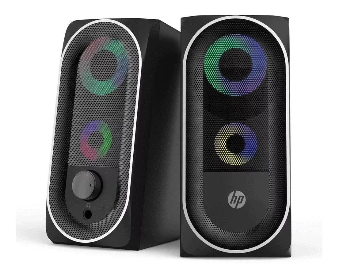 Parlantes Gamer Hp Dhe-6001 6w Stereo Rgb Negro – imagen 6