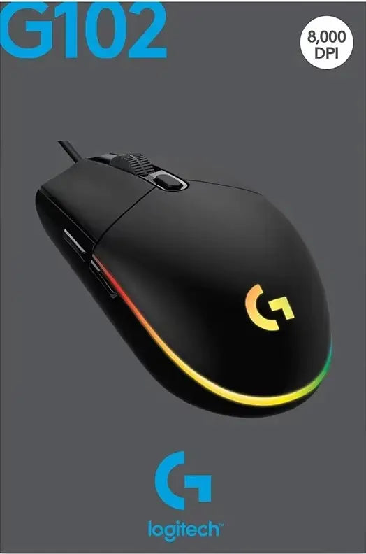 Mouse Gamer Logitech Lightsync G102 Negro – imagen 2