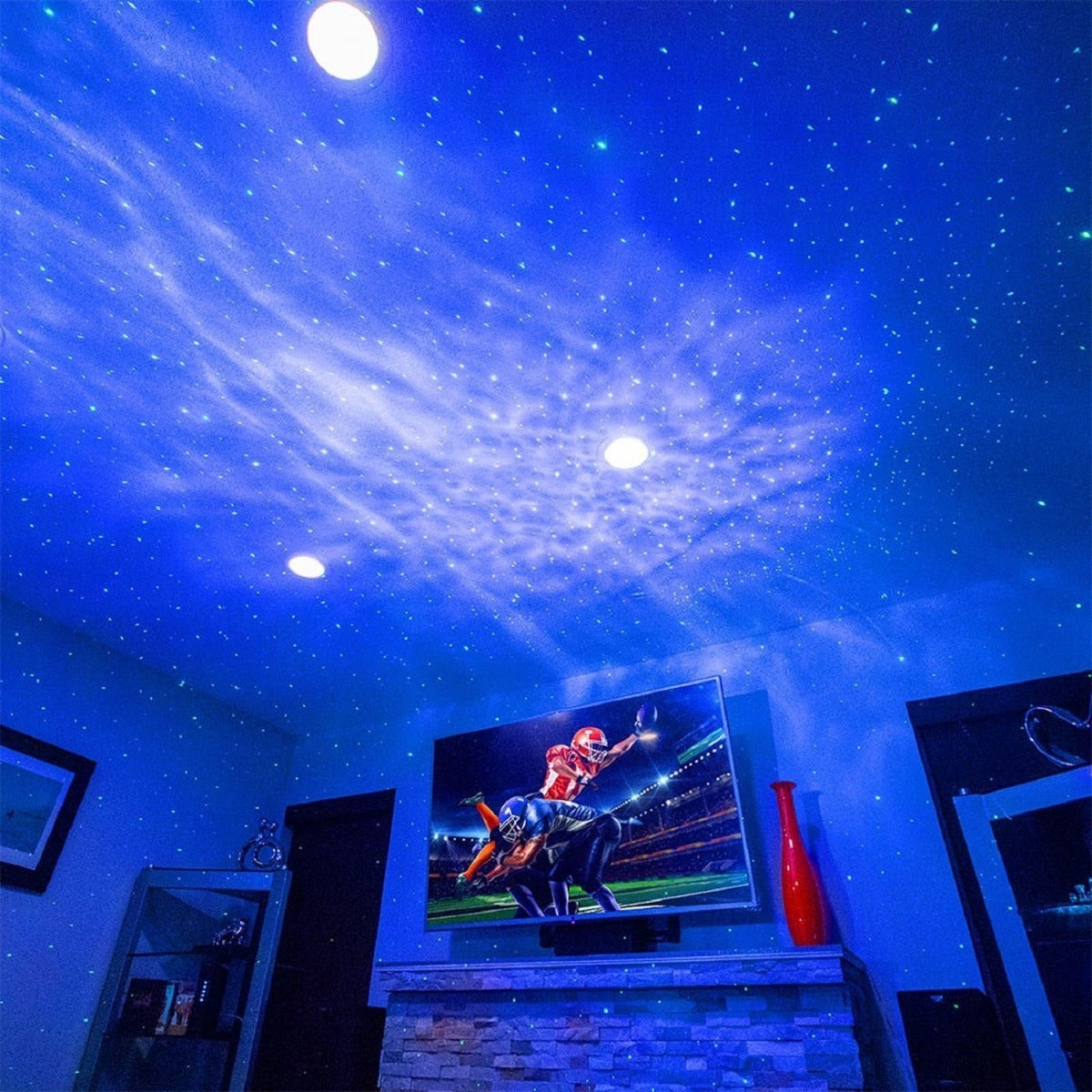 Proyector Sky Project Laser Estrellas Con Nube Nebulosa Led Njoytech – imagen 2