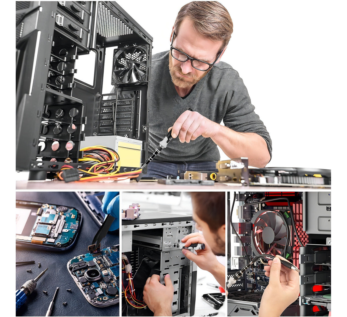 Kit Juego Destornilladores Precisión 115 En 1 Teléfono Notebook – imagen 3