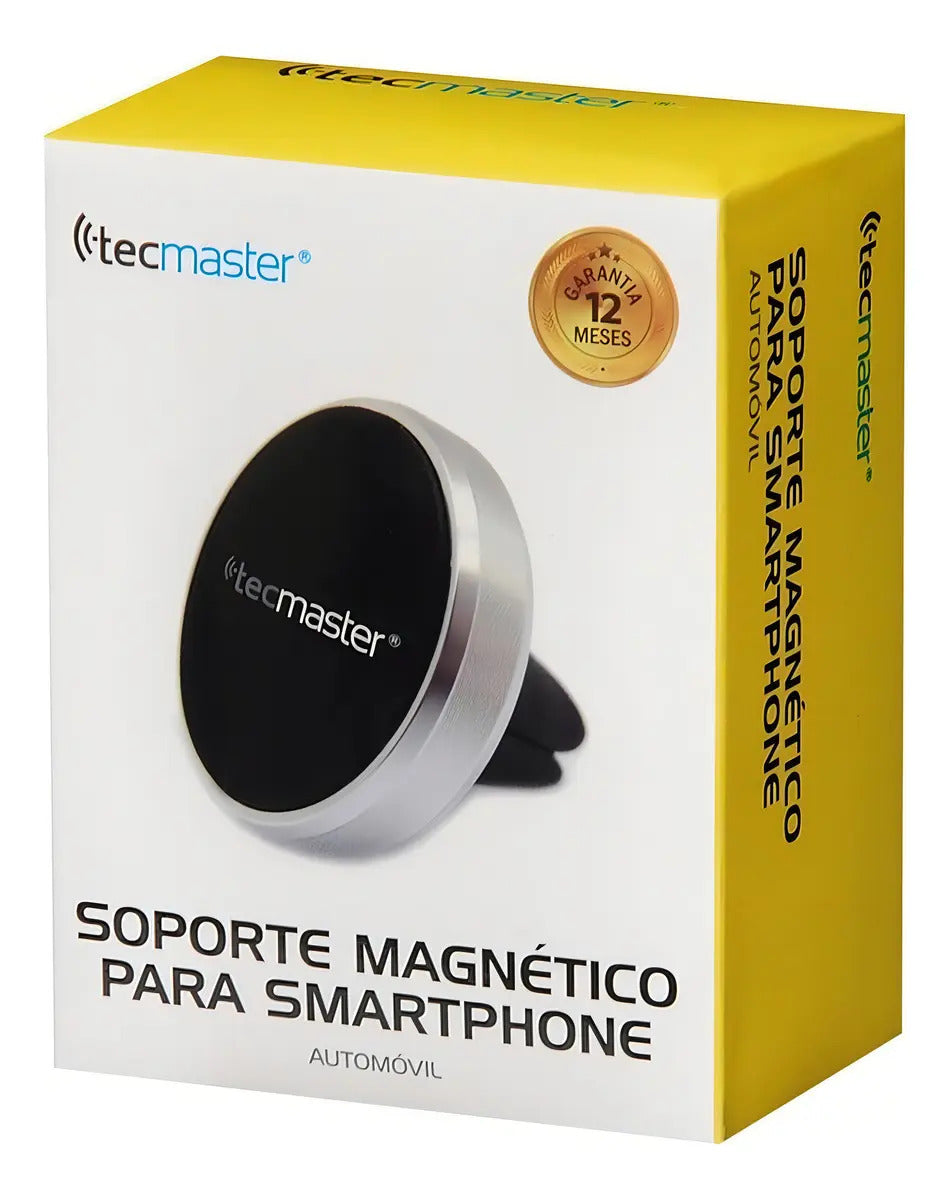 Soporte Magnético Tecmaster para Auto con Imán Rejilla Ventilación – imagen 2