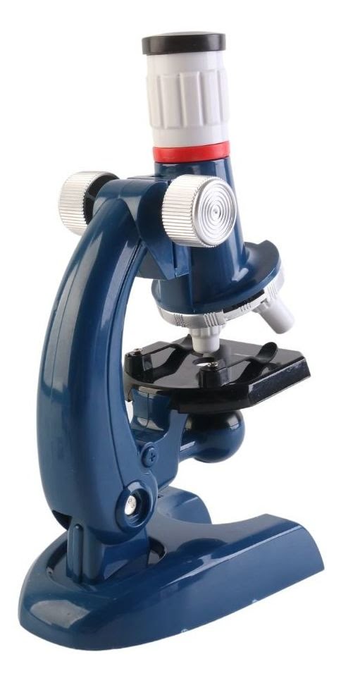 Microscopio Spacezat Educativo Para Niños Azul 100x400x1200 – imagen 6