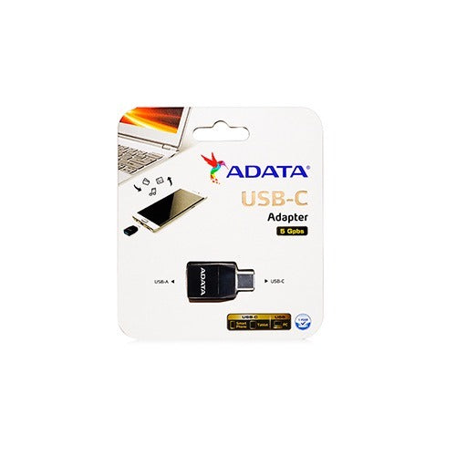 Adaptador Adata Usb A Usb Tipo C 3.1 Negro – imagen 3