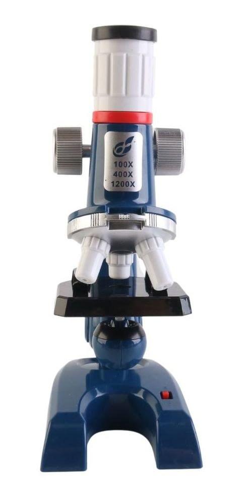 Microscopio Spacezat Educativo Para Niños Azul 100x400x1200 – imagen 5