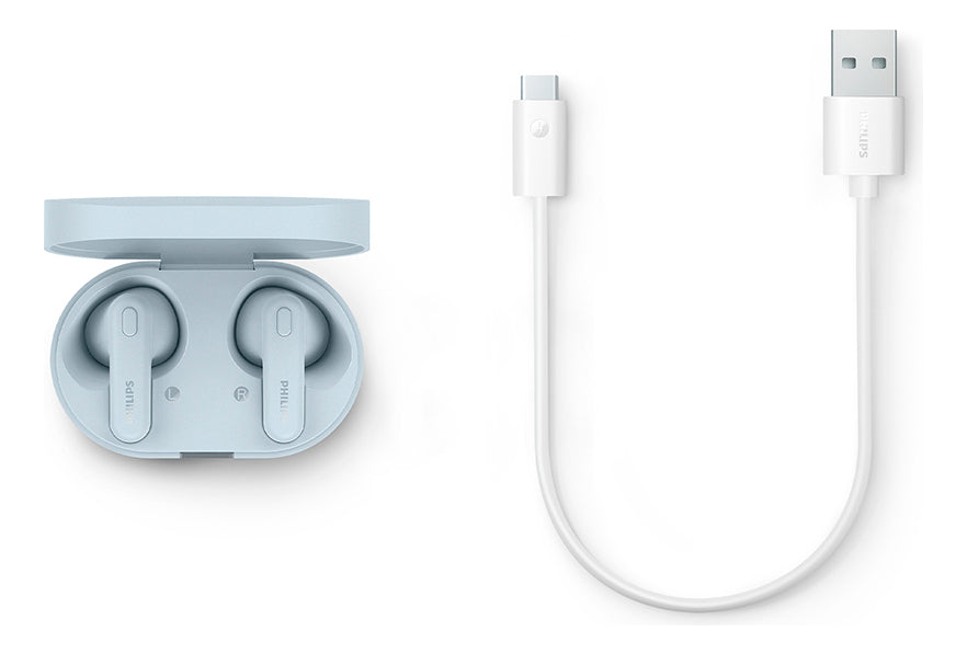 Audífonos In Ear Bluetooth Tws Philips Tat1138 Celeste – imagen 2